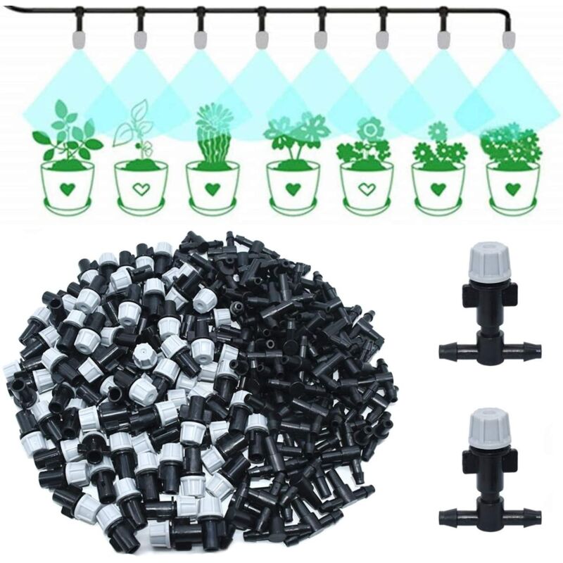 foto del prodotto zvd sistema di irrigazione a goccia per giardino kit di microirrigazione automatico 40 pezzi 