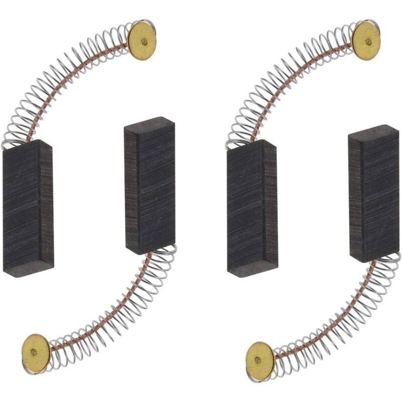 foto del prodotto zvd spazzole di carbone 6 x 11 x 30 mm per smerigliatrice angolare confezione da 2 coppie, pezzi di ricambio, accessori di ricambio