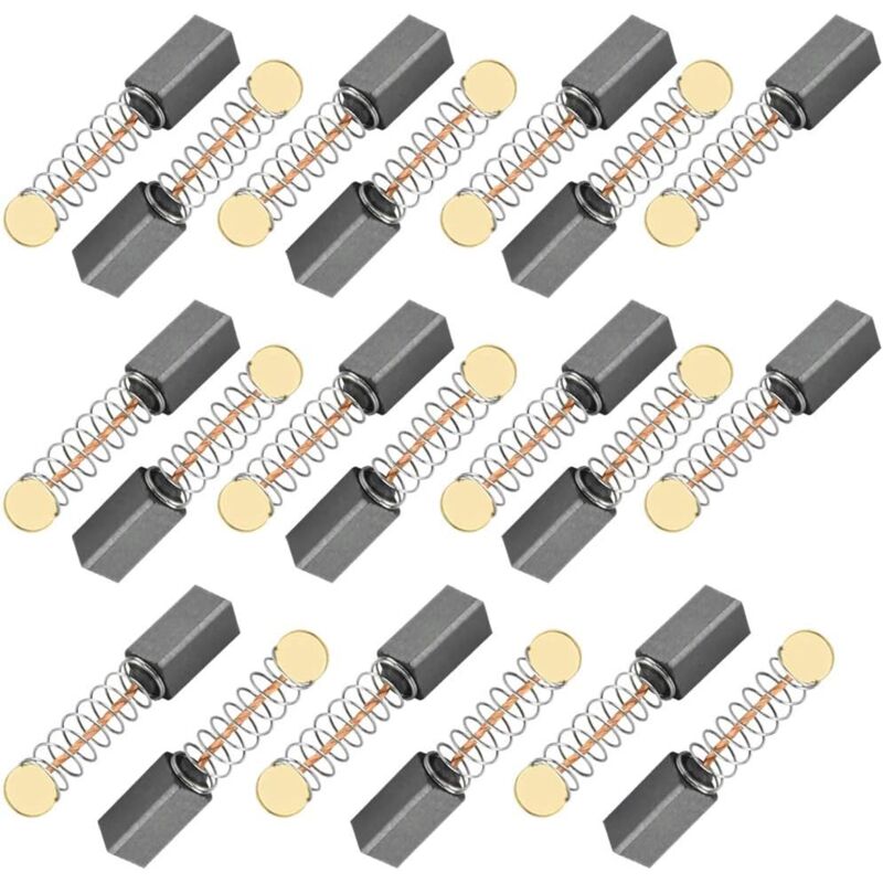 foto del prodotto zvd spazzole di carbone universali per trapano set da 20 pezzi, 5 5 11 mm, per macchine elettriche, levigatrici, seghe circolari