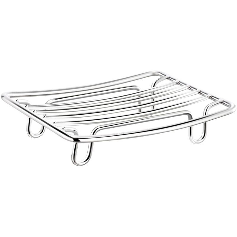 foto del prodotto zvd stainless steel draining soap sponge dish, for shower, bathtub, kitchen sink, etc.