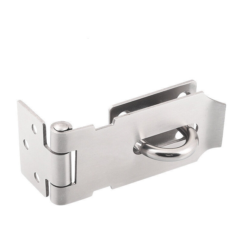 foto del prodotto zvd stainless steel padlock hasps, heavy duty hasps and tape screw clips, door locks