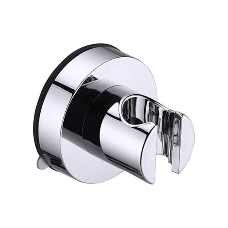 foto del prodotto zvd suction cup shower head holder no drilling 22mm chrome stainless steel reusable for marble glass metal ceramic