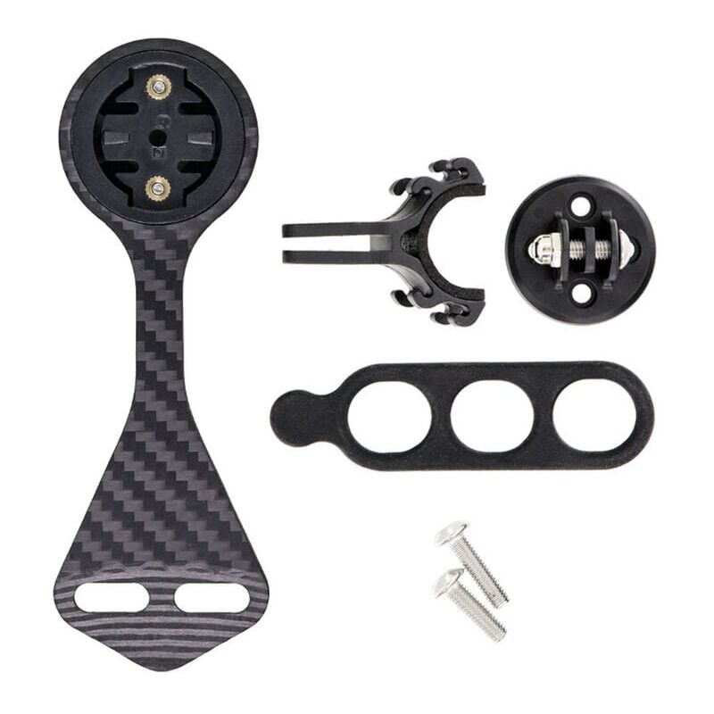 foto del prodotto zvd supporto per computer da manubrio bici in fibra di carbonio f12 per garmin cateye modello yza 
