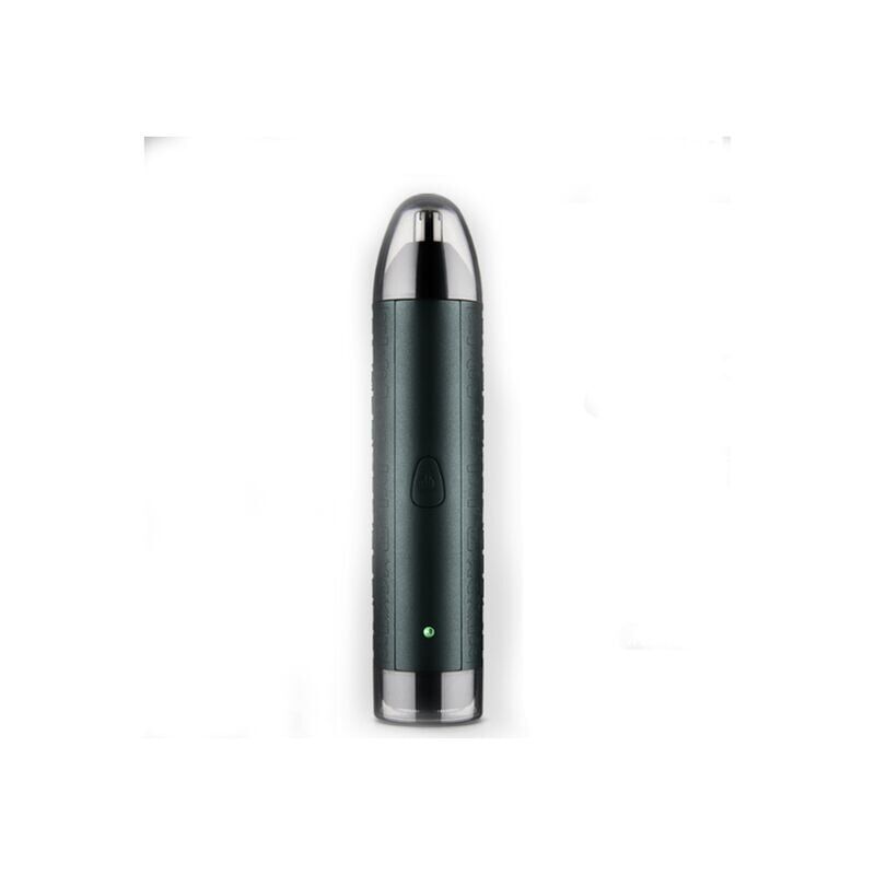 foto del prodotto zvd tagliacapelli portatile per naso rasoio multifunzionale verde scuro