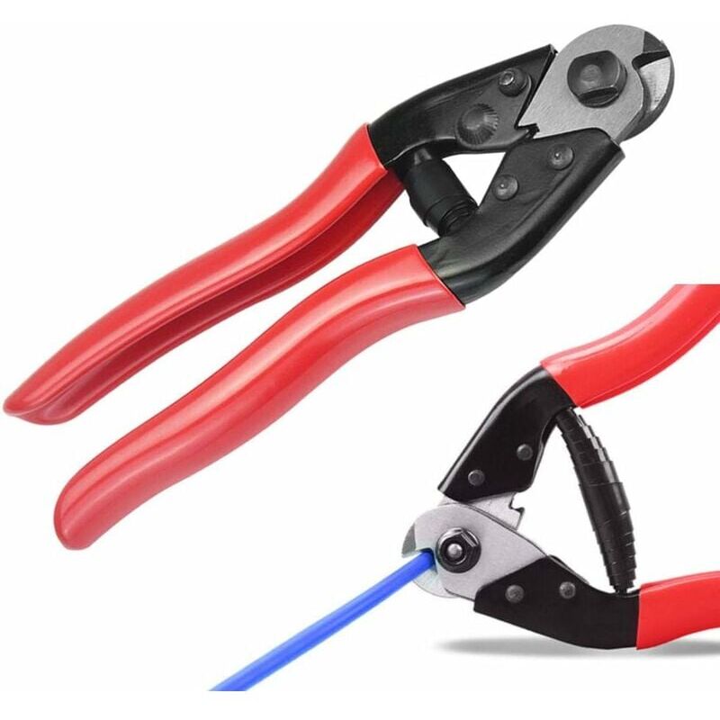 foto del prodotto zvd tagliacavi e tronchesi con impugnature morbide acciaio da 190 mm tagliacavi da 7 mm