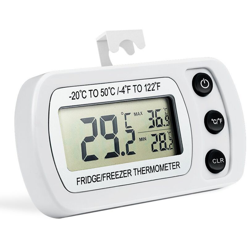 foto del prodotto zvd termometro digitale per frigorifero e congelatore display lcd di facile lettura