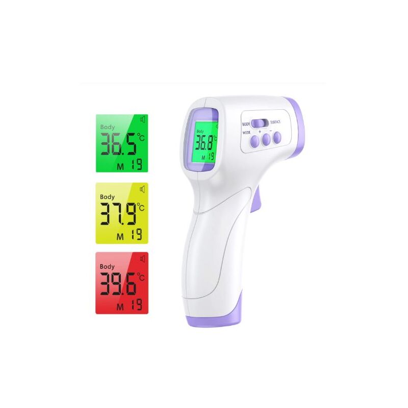 foto del prodotto zvd termometro frontale a infrarossi pistola termometro laser ir professionale senza contatto veloce e preciso