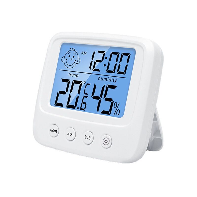 foto del prodotto zvd termometro per la cameretta dei bambini in resina abs ecologica con display lcd
