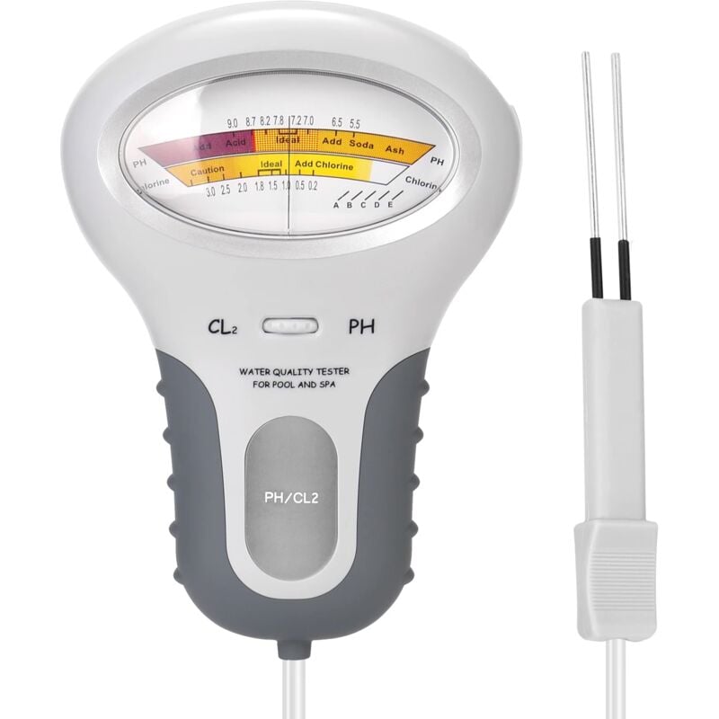 foto del prodotto zvd tester 2 in 1 per ph e cloro misurazione accurata della qualit dell acqua per piscine e acquari