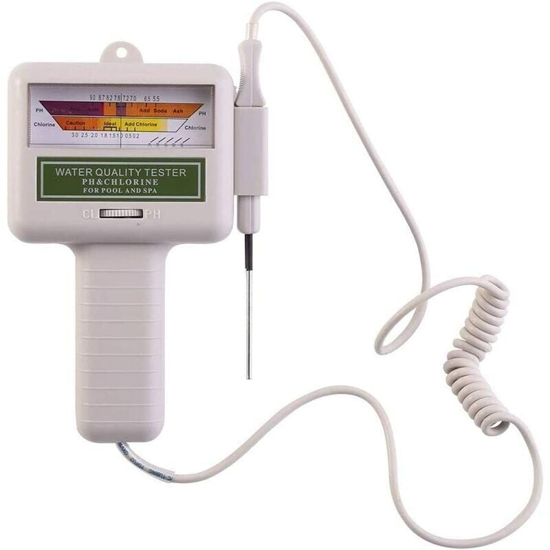 foto del prodotto zvd tester della qualit dell acqua, tester elettronico del ph, misuratore di cloro portatile, misuratore di ph ad alta precisione per acqua