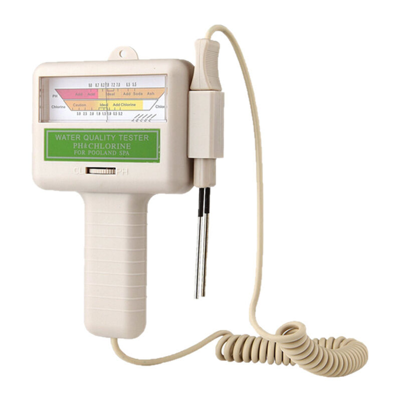 foto del prodotto zvd tester portatile della qualit dell acqua misurazione di ph e cl2 per piscine, spa e acquari