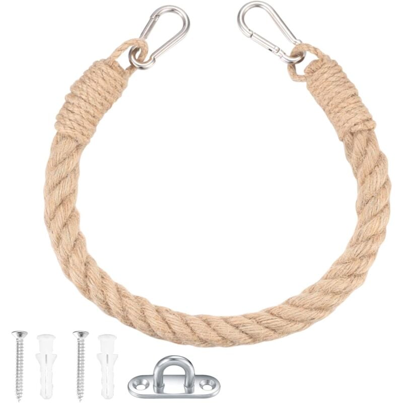 foto del prodotto zvd toilet paper holder, toilet roll holder, hemp rope towel holder, roll holder, toilet towel holder for bathroom, kitchen