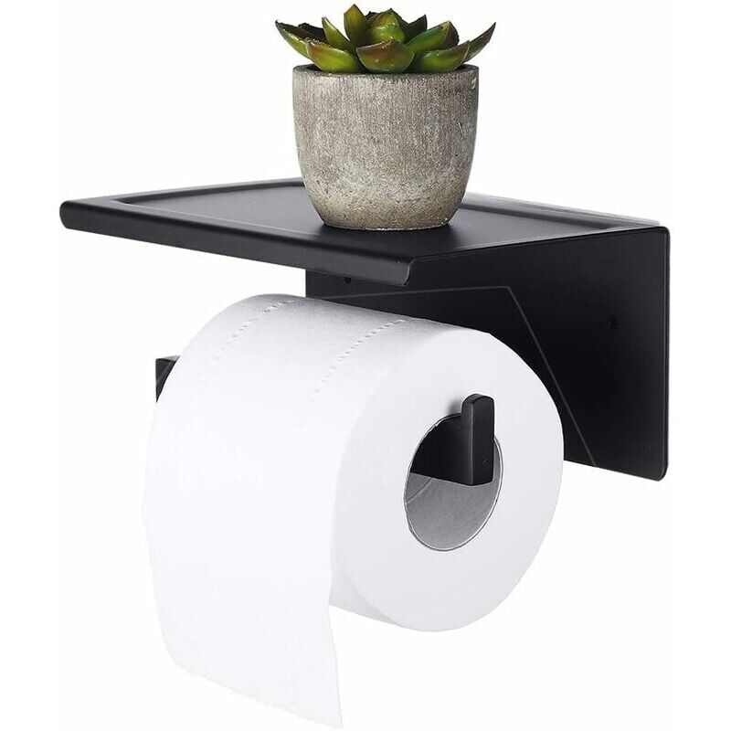 foto del prodotto zvd toilet paper holder, wall mounted toilet paper holder, 304 stainless steel bathroom phone holder, toilet paper holder, hotel toilet paper