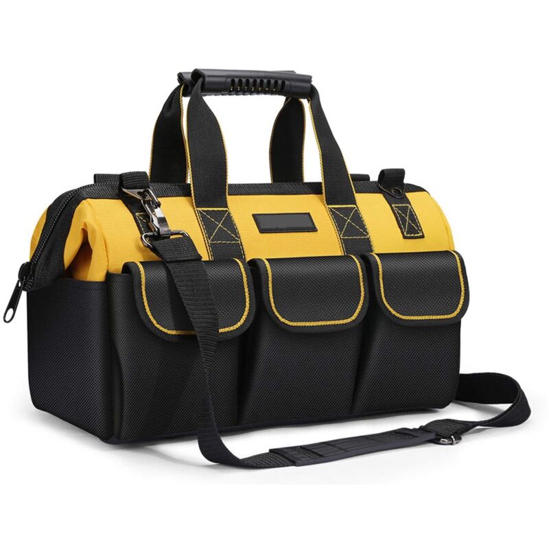 immagine 0 del prodotto zvd tool bag organizer, 36 17 25 cm tool bag, with adjustable shoulder strap tool bag organizer for home diy and equipment storage with shoulder