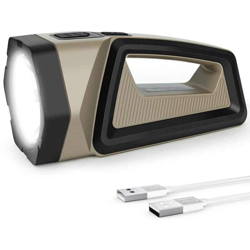 foto del prodotto zvd torcia led ricaricabile 2500lm lanterna impermeabile 7200mah con 7 modalit per pesca, caccia, escursionismo