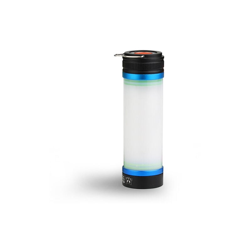 foto del prodotto zvd torcia portatile lampada da campeggio con riflettore potente, ben portatile f blu corto 