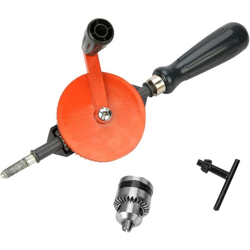 foto del prodotto zvd trapano a manovella, mini trapano portatile per legno e plastica 1 4 