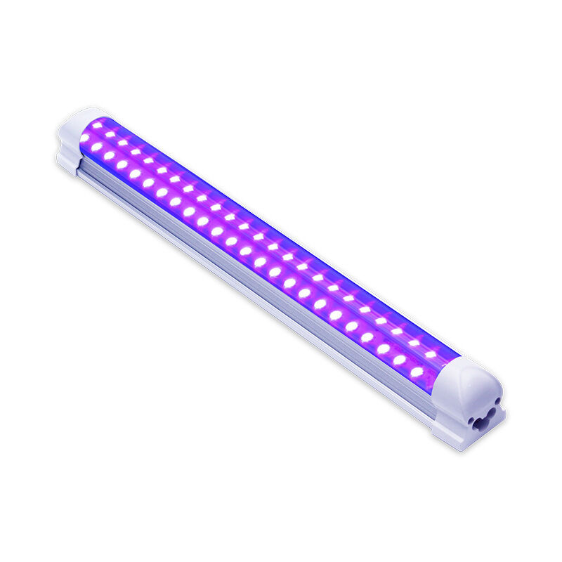 foto del prodotto zvd tubo luminoso led t8 violet disinfezione, ktv, bar, polimerizzazione, 10w 32cm, 395nm, normativa europea, trasparente