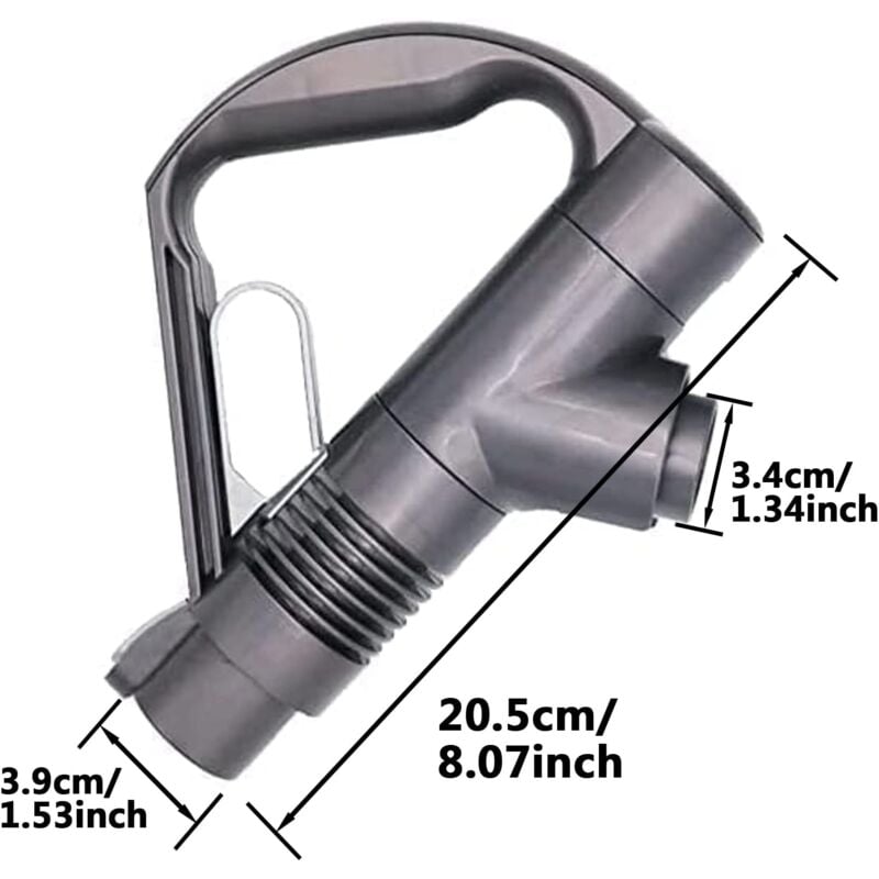 foto del prodotto zvd vacuum cleaner accessory handle for dyson,handle for dyson dc19,wrist vacuum cleaner for dyson dc19,allergy handle for dyson dc19 dc23 dc26