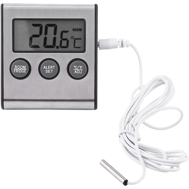 foto del prodotto zvd valutazione della temperatura con figlio display lcd numerico intervallo di temperatura da 50 c a 70 c
