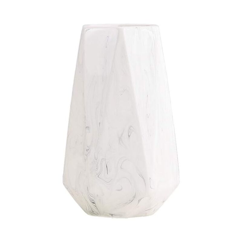 foto del prodotto zvd vaso in ceramica di marmo bianco 20 cm decorazione per casa festa matrimonio