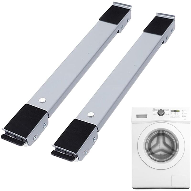 foto del prodotto zvd washing machine stand with fixed lock, 24 wheel non slip base