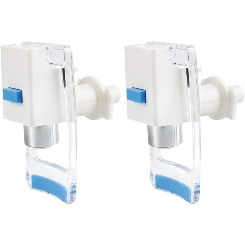 foto del prodotto zvd water cooler faucet plastic water dispenser clean faucet fits universal adapter hot cold water faucet replacement blue 2pcs