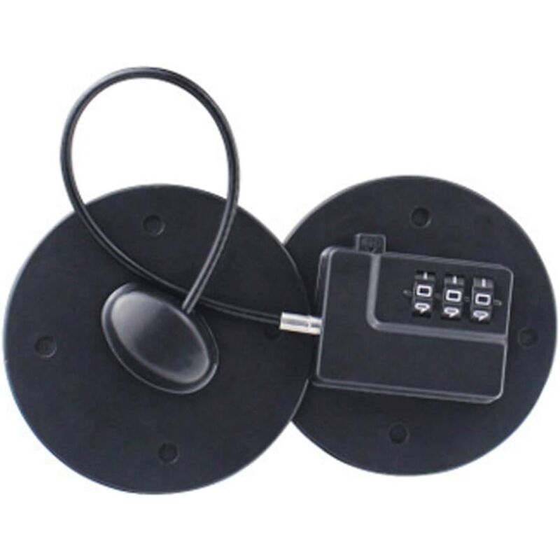 foto del prodotto zvd window protection lock fridge lock code lock multifunctional protection lock child safety locks for cabinet drawer black 
