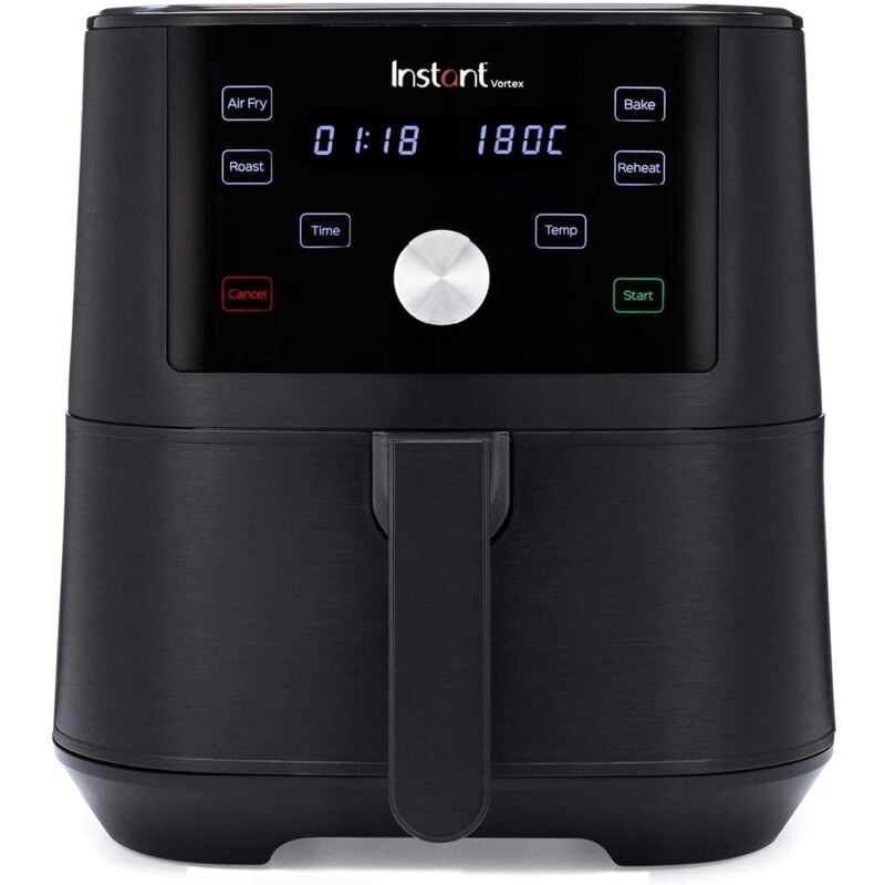 foto del prodotto zwilling instant pot brands vortex 4 in 1 hot air fryer, 1700 w, 5.7 l, mini oven, healthy hot air frying, baking, roasting and food warmer, black