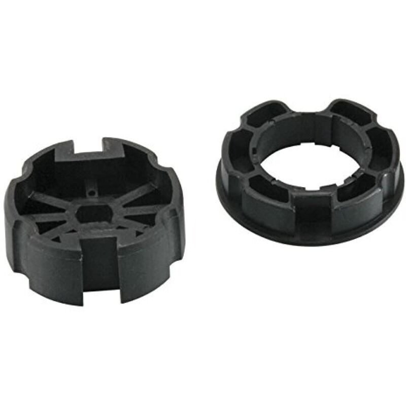 foto del prodotto zxvl automazioni coppia adattatori ogiva tende sole, diametro 78 mm, nero vimar