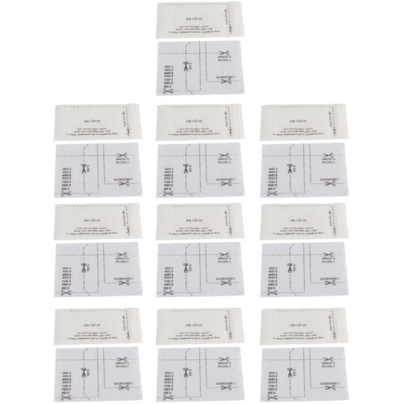 foto del prodotto zy eosnow accessori per aspirapolvere per aspirapolvere con schermo filtro in fibra da 10 set per miele fjm gn series white