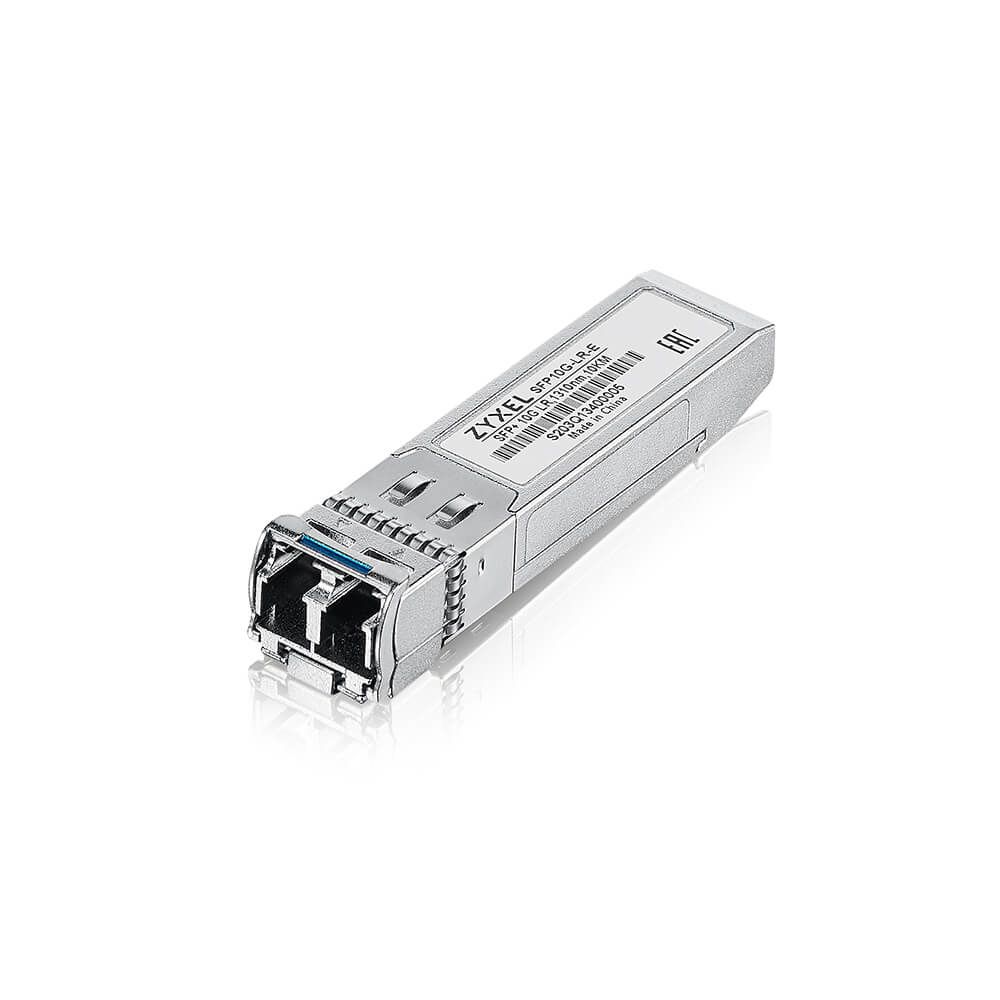 foto del prodotto zyxel sfp10g lr e modulo del ricetrasmettitore di rete fibra ottica 10000 mbit s sfp 1310 nm