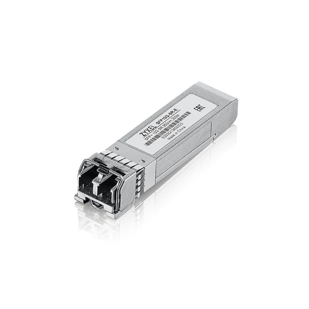 foto del prodotto zyxel sfp10g sr e modulo del ricetrasmettitore di rete fibra ottica 10000 mbit s sfp 850 nm