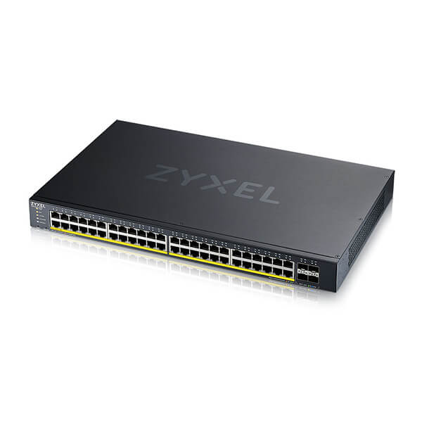 foto del prodotto zyxel xgs1935 52hp gestito l2 l3 gigabit ethernet 10 100 1000 supporto power over ethernet poe 