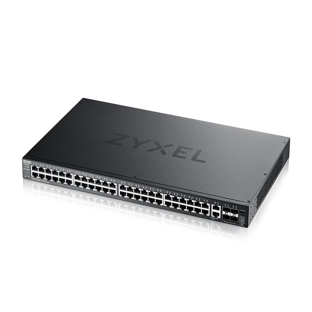 foto del prodotto zyxel xgs2220 54 gestito l3 gigabit ethernet 10 100 1000 