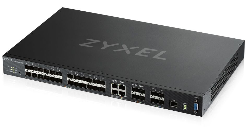 foto del prodotto zyxel xgs4600 32f gestito l3 nero
