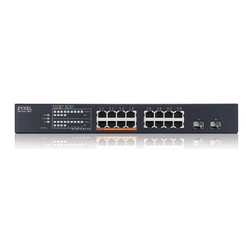 foto del prodotto zyxel xmg1915 18ep gestito l2 2.5g ethernet 100 1000 2500 supporto power over ethernet poe 