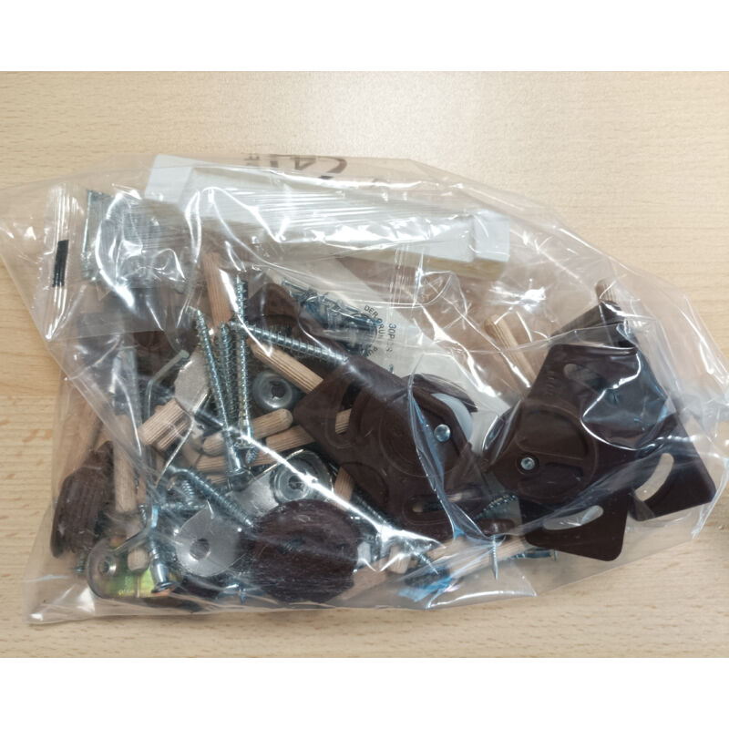 foto del prodotto zz accessori montaggio x kit armadio 2asc cm.120x50x200h ro bia