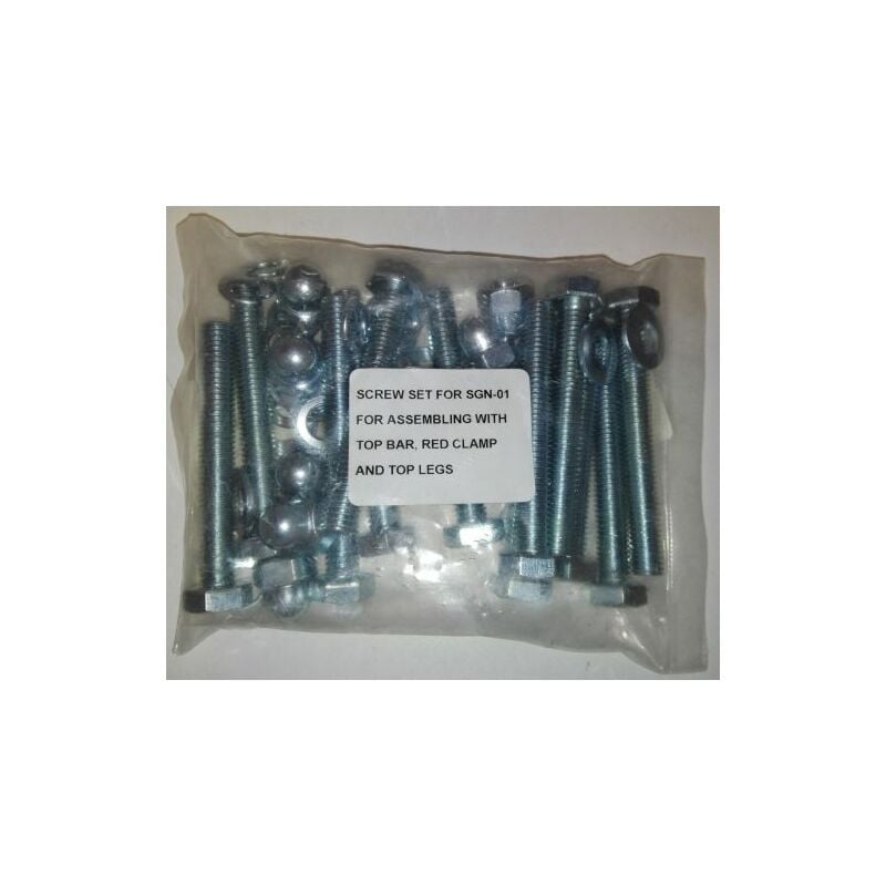 foto del prodotto zz altalena a 3 tiri sgn 01 kit viti morsetto