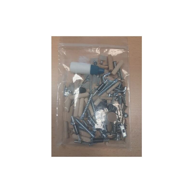 foto del prodotto zz busta montaggio x kit buffet eboli rovere bianca cm.77x30x77h