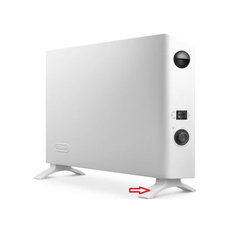 foto del prodotto zz piedino x termoconvettore delonghi a pavim. hsx2320f